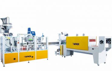 Barisan pembungkusan beg kertas automatik untuk tepung