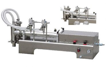 dua kepala omboh pengisi cecair