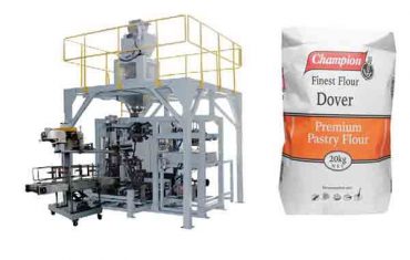 mesin pembalut automatik untuk mesin pembungkusan tepung 20kg