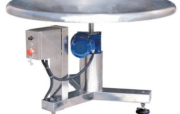 Meja kumpul beg berputar