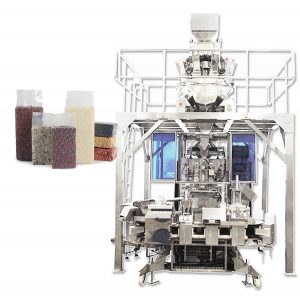 Beg vakum jenis bata automatik membentuk mesin pembungkusan mengisi untuk bijirin