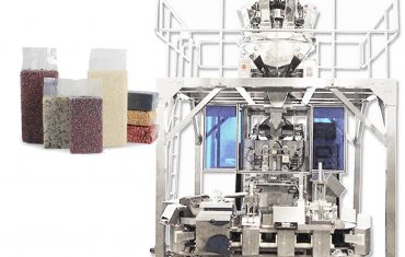 Beg vakum jenis bata automatik membentuk mesin pembungkusan mengisi untuk bijirin