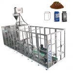 ZL100V Single ruang vakum bata jenis beg membentuk mengisi pengedap mesin pembungkusan untuk serbuk kopi