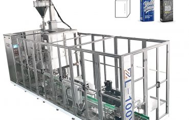 ZL100V Single ruang vakum bata jenis beg membentuk mengisi pengedap mesin pembungkusan untuk serbuk kopi