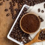 Mesin pembungkusan vakum automatik untuk serbuk kopi