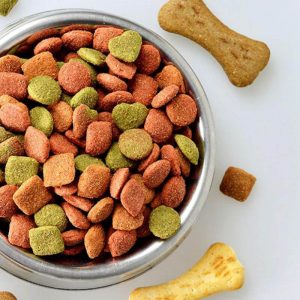 Barisan pengeluaran pembungkusan makanan haiwan peliharaan automatik